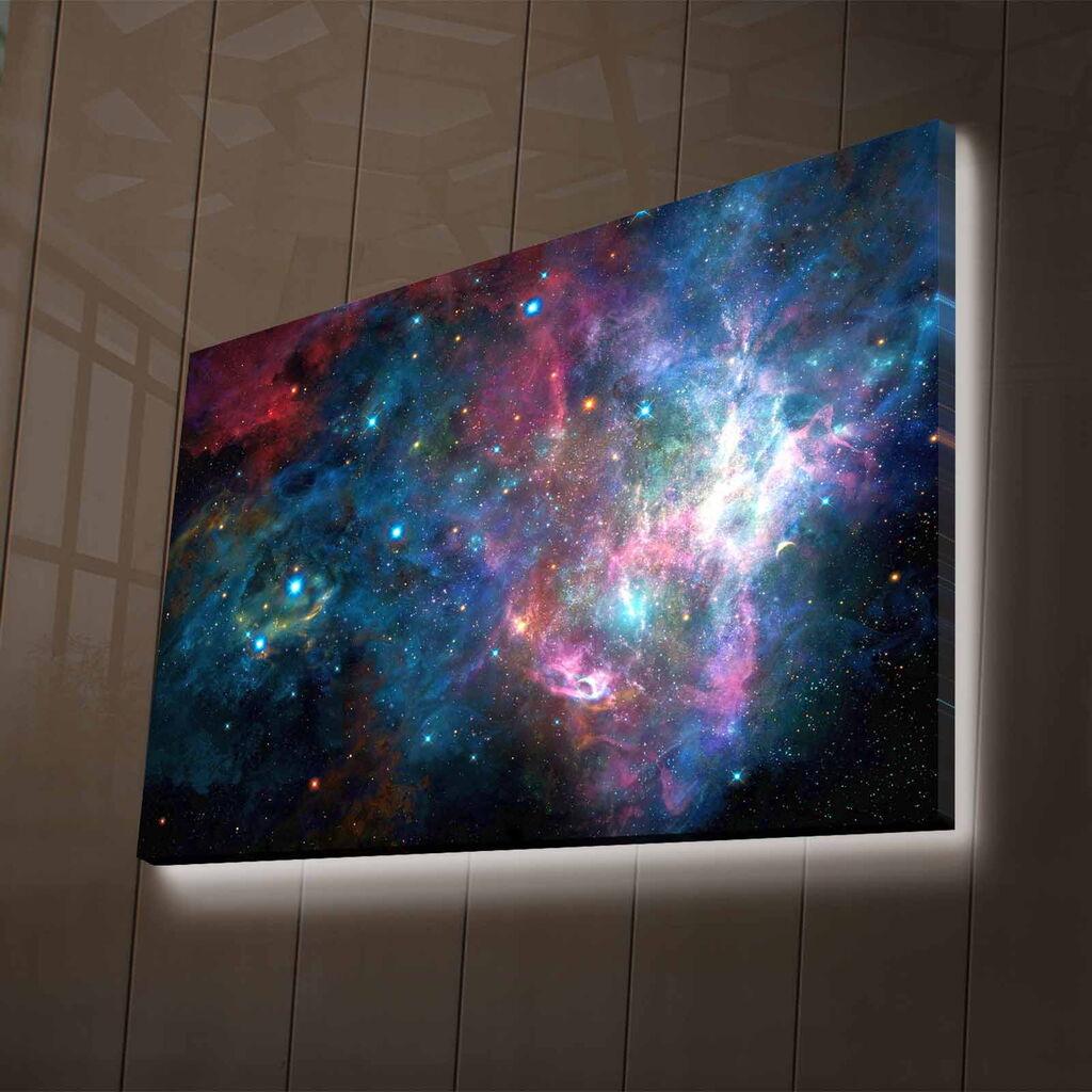 Slika na platnu Wallity sa LED osvetljenjem 45x70cm