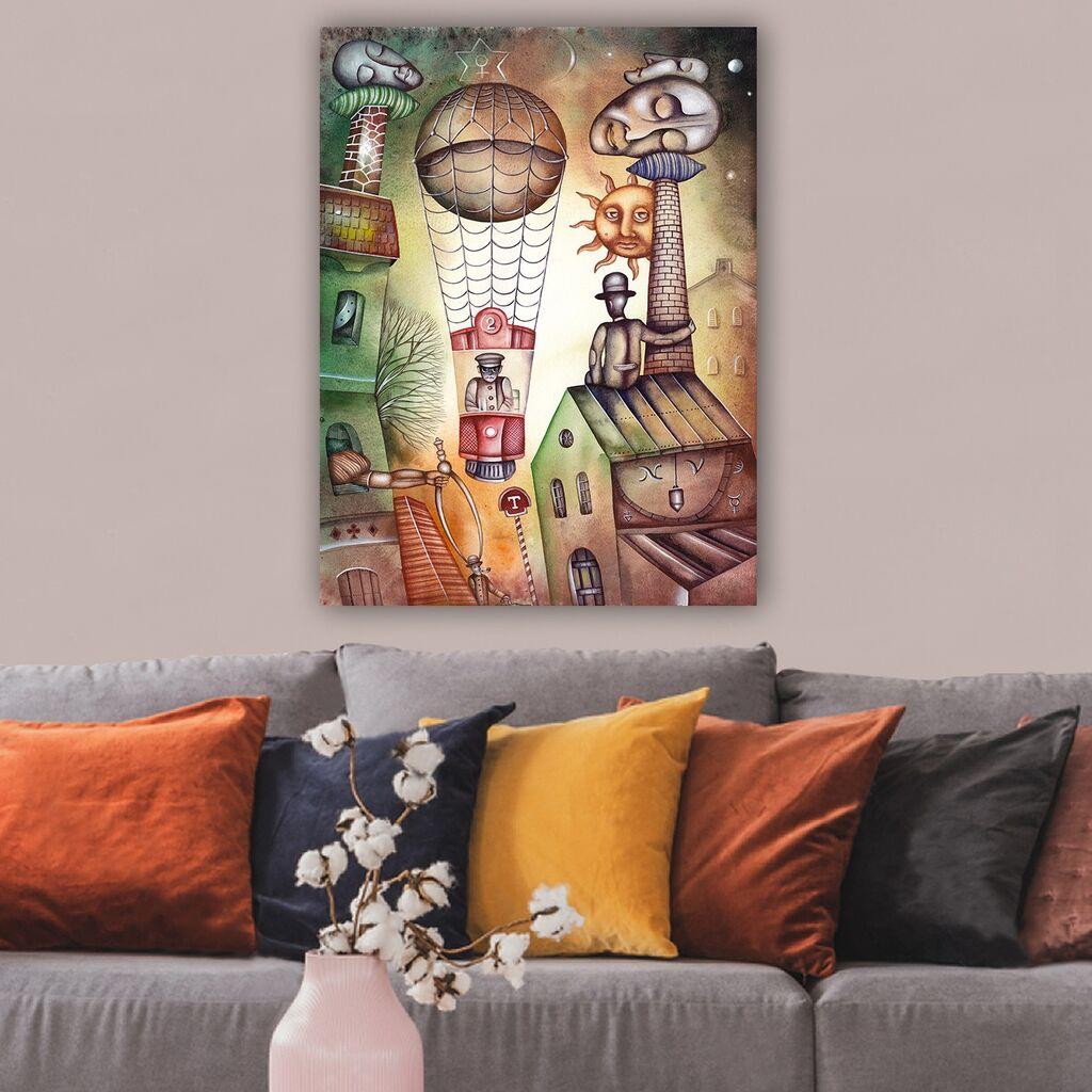 Wallity Slika na platnu 70x100cm