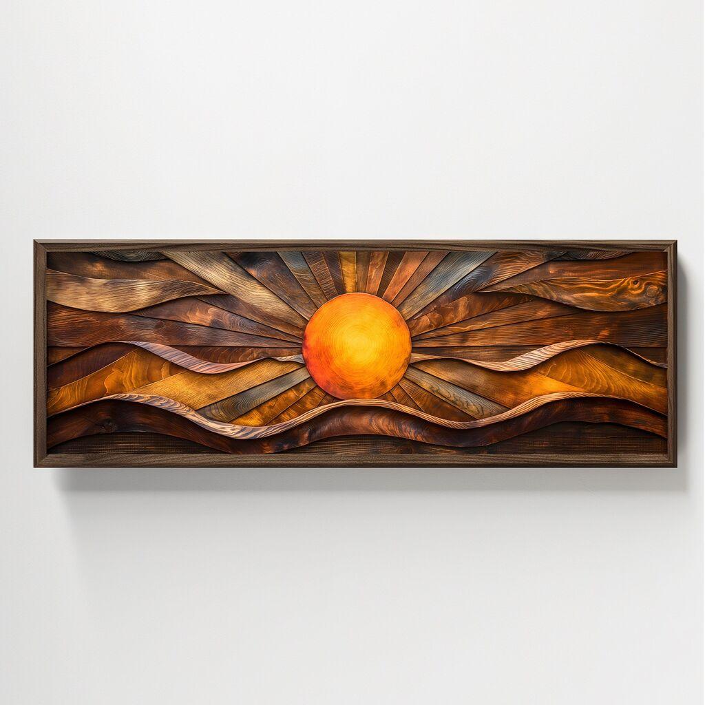 Wallity Slika HUM035, 120x40x3,5cm