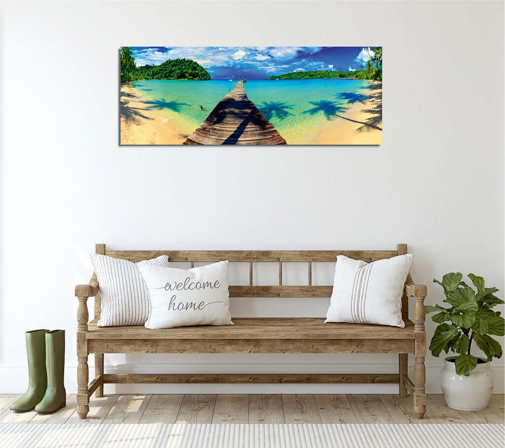 Wallity Slika na platnu 30x80cm