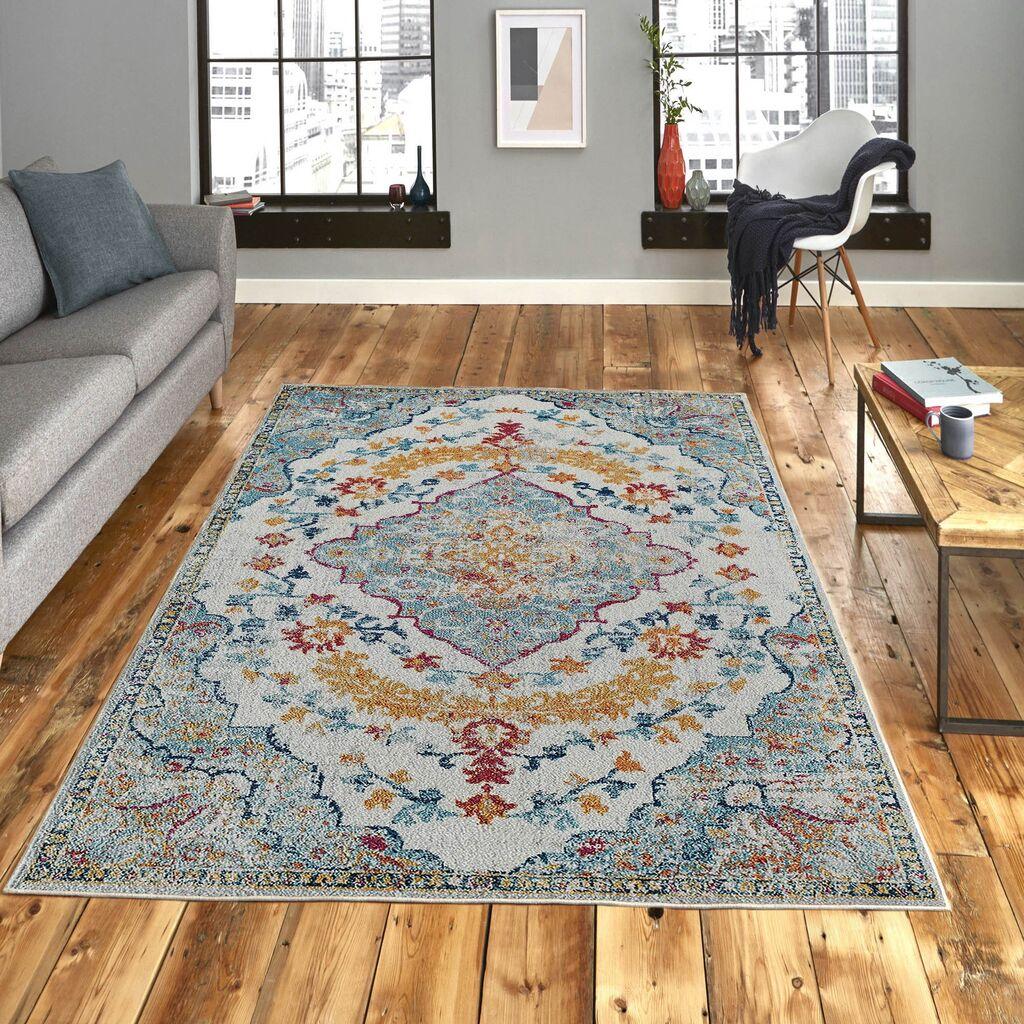 Conceptum Hypnose tepih Woopamuk170, 100x300cm, plava