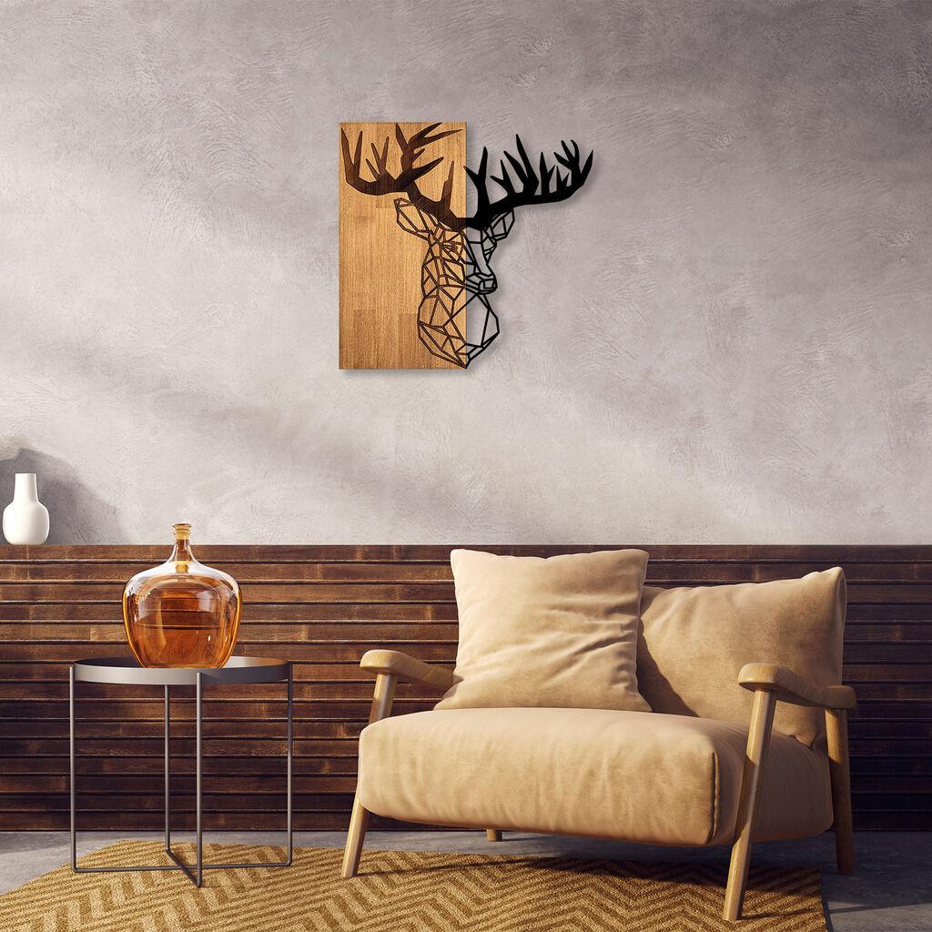Wallity Zidna dekoracija MA-285, 58x60 cm, Smeđe boje