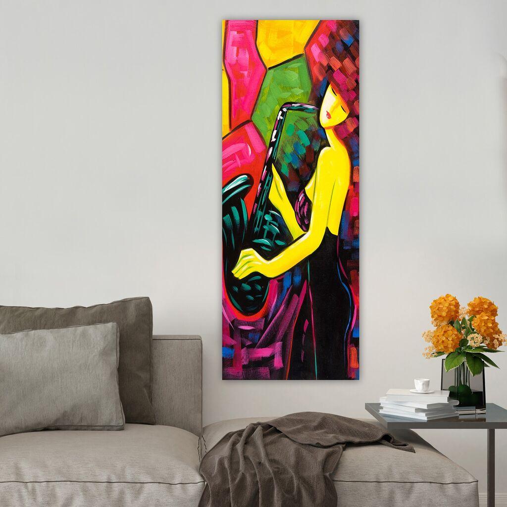Wallity Slika na platnu 30x80cm