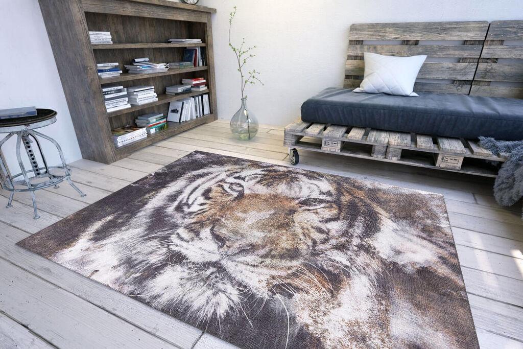 Conceptum Hypnose tepih Opus Chenille 321, 75x150cm, smeđa