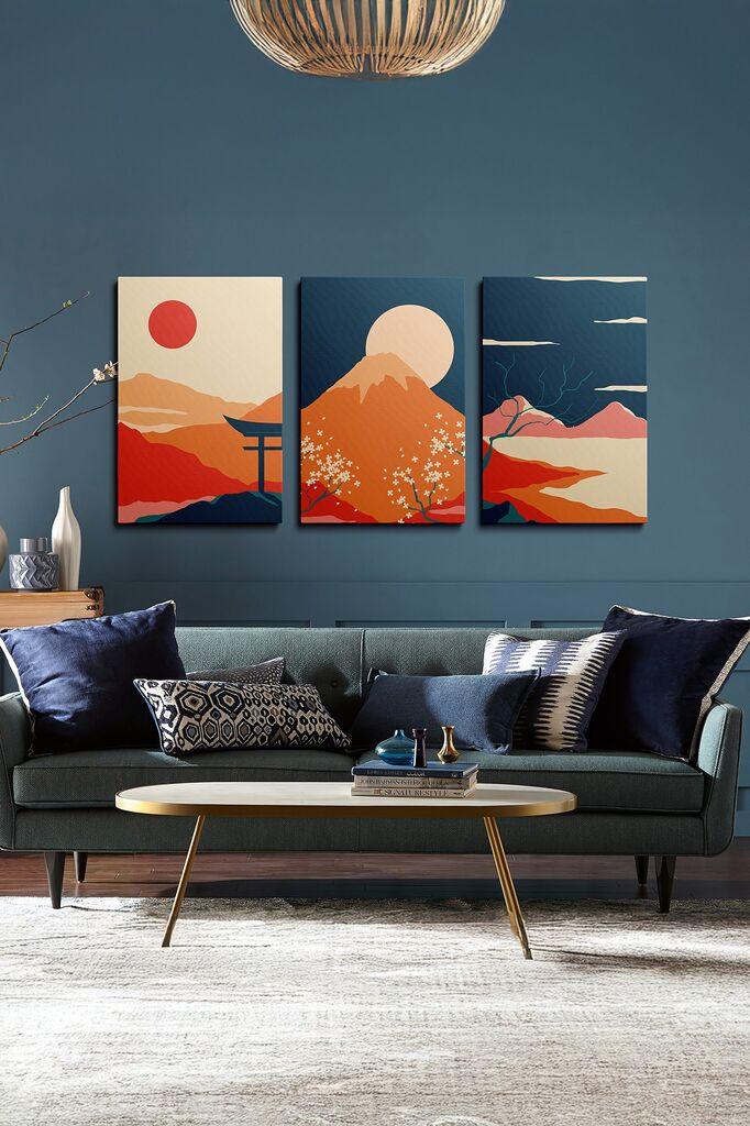 Wallity slika Ersycnvs20, 50x70 cm, 3 dijela