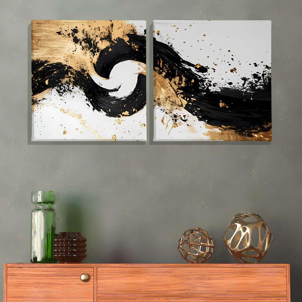 Zidna slika ASR_CNV2-6, 50x50cm, 2 dijela