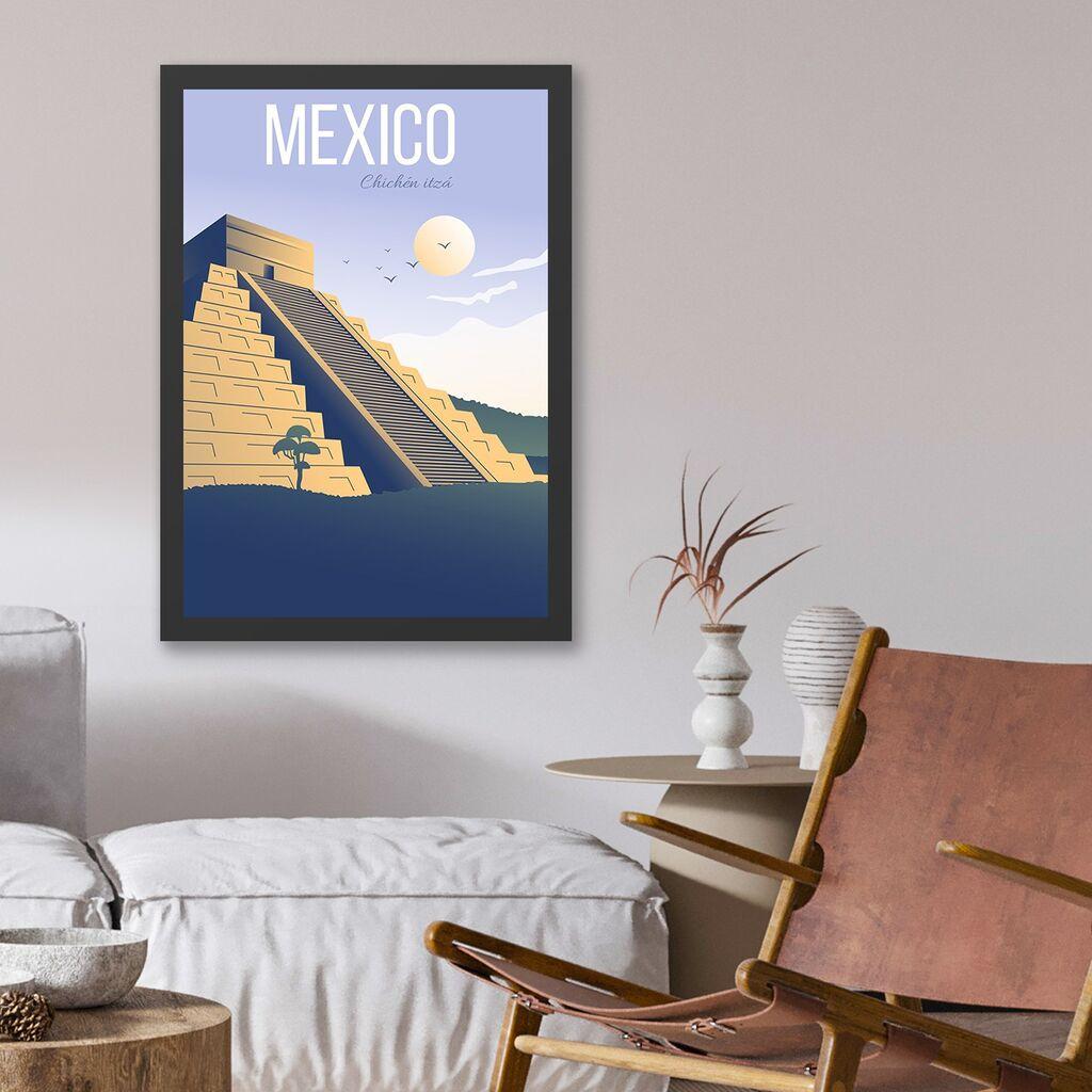Wallity Uramljena slika Mexico, 40x55 cm