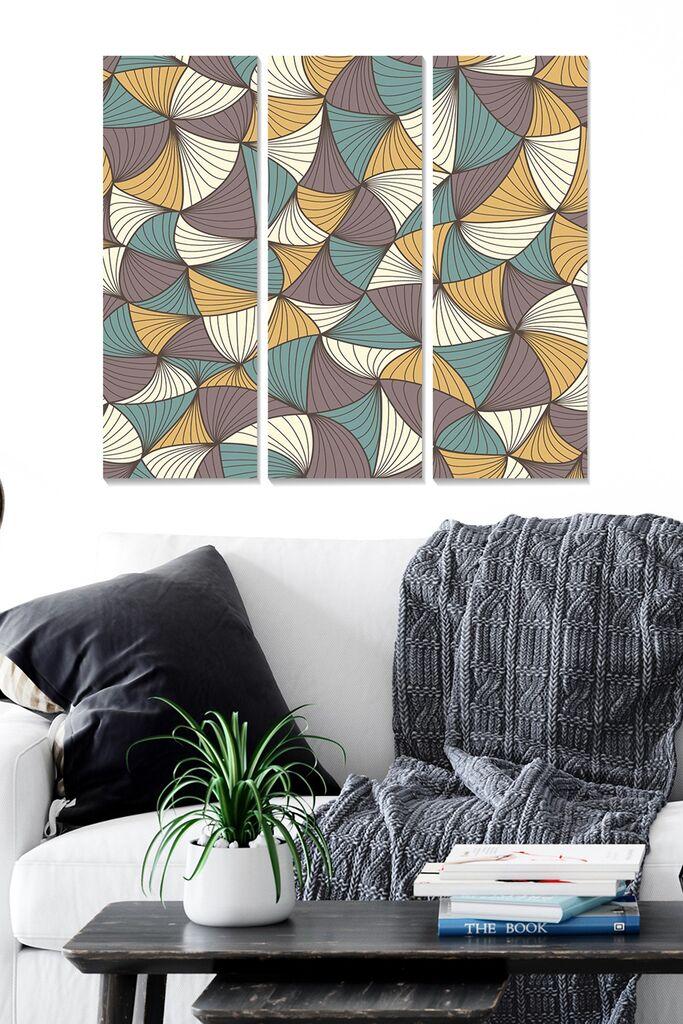 Wallity Slika MDF89466948, 70x50 cm, 3 dela