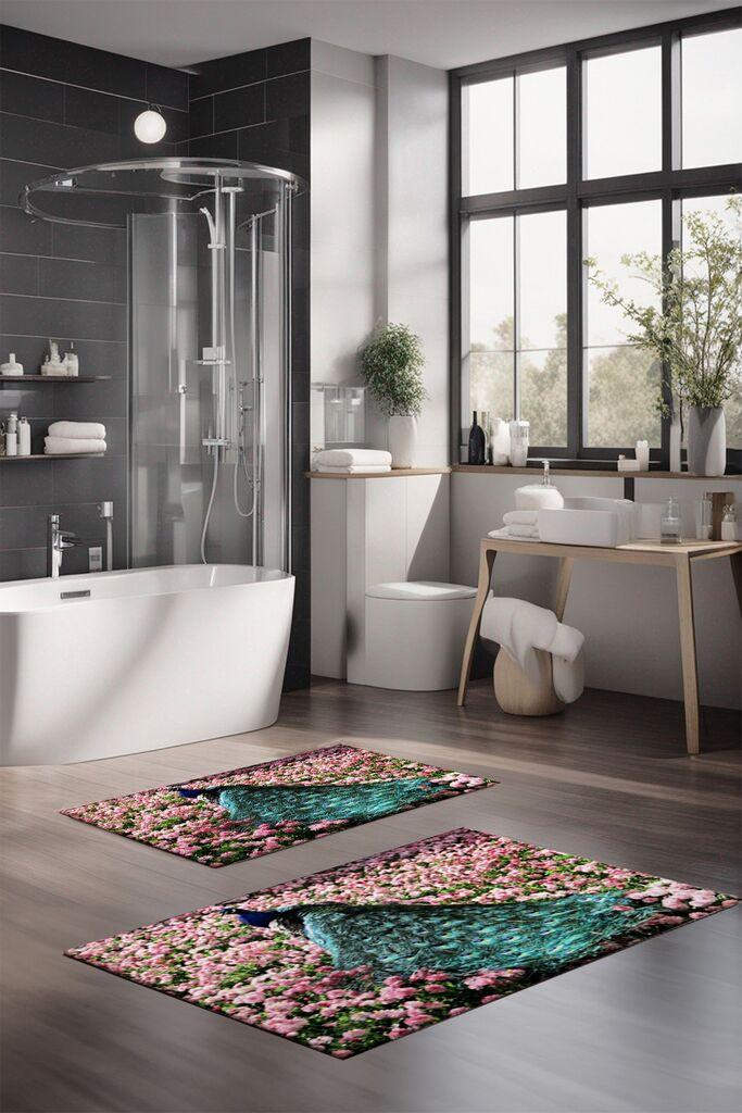 L'essentiel Maison Set prostirki za kupatilo CT-5115, 2 komada, šarene