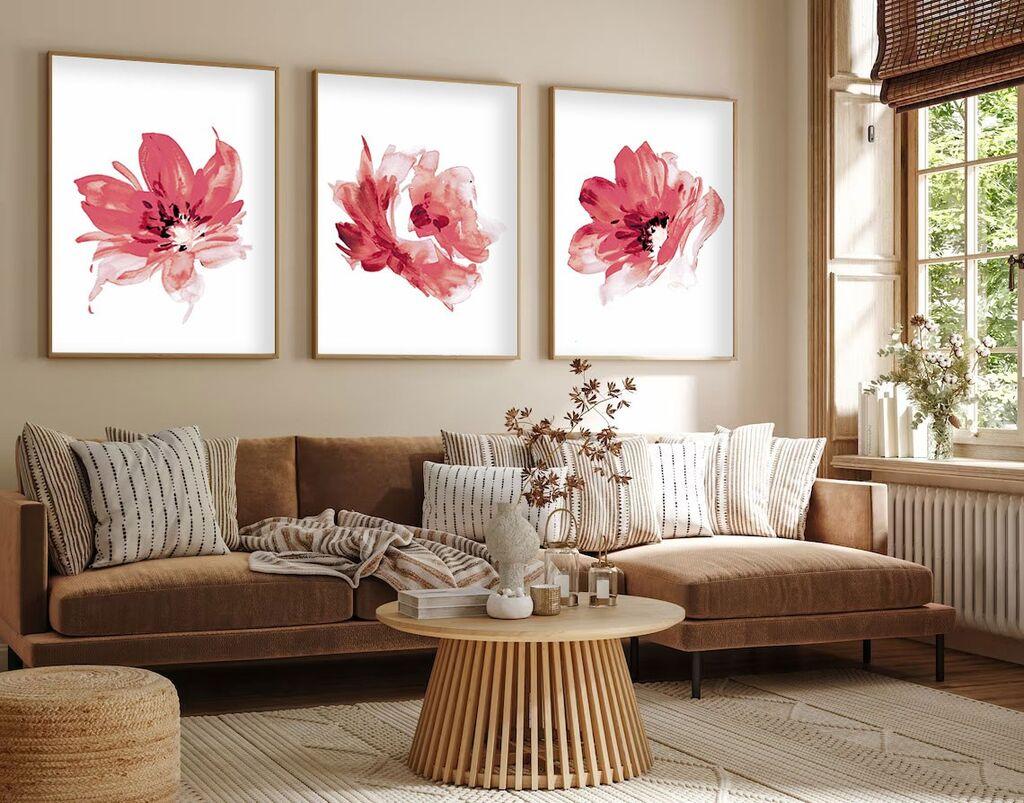 Wallity Uramljena slika Huhu216, 30x40 cm , 3 dela
