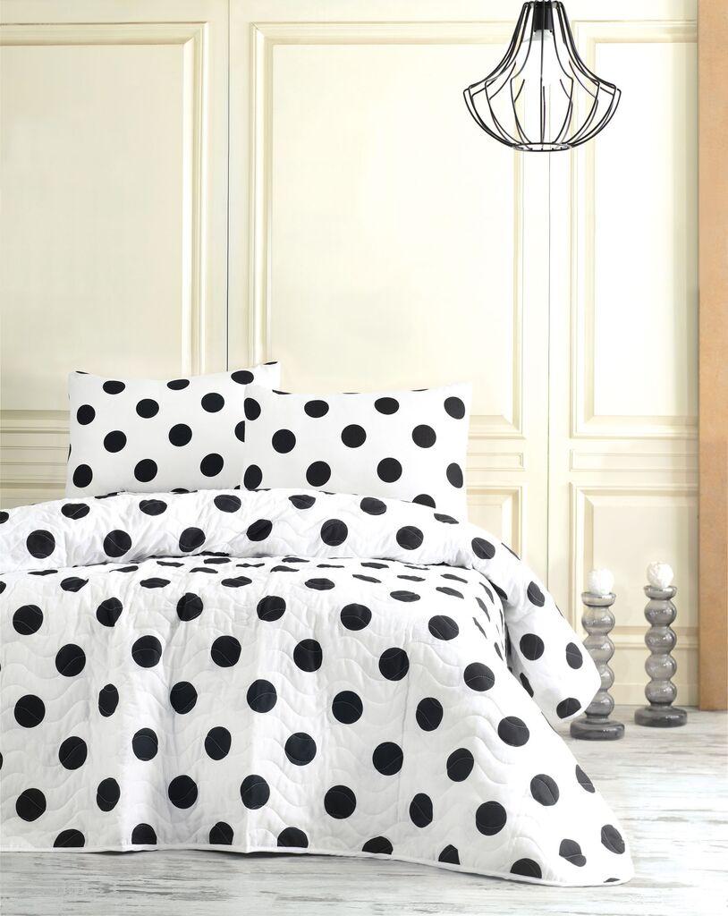 L'essentiel Maison set posteljine Point, 200x220 cm, bijela
