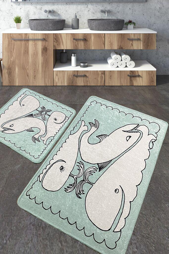 L'essentiel Maison Set od 2 kupaonska tepiha Šarene