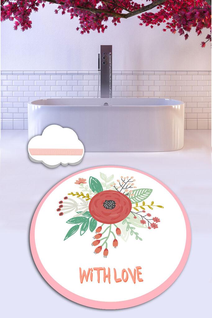 L'essentiel Maison Kupaonski tepih 140cm Šaren