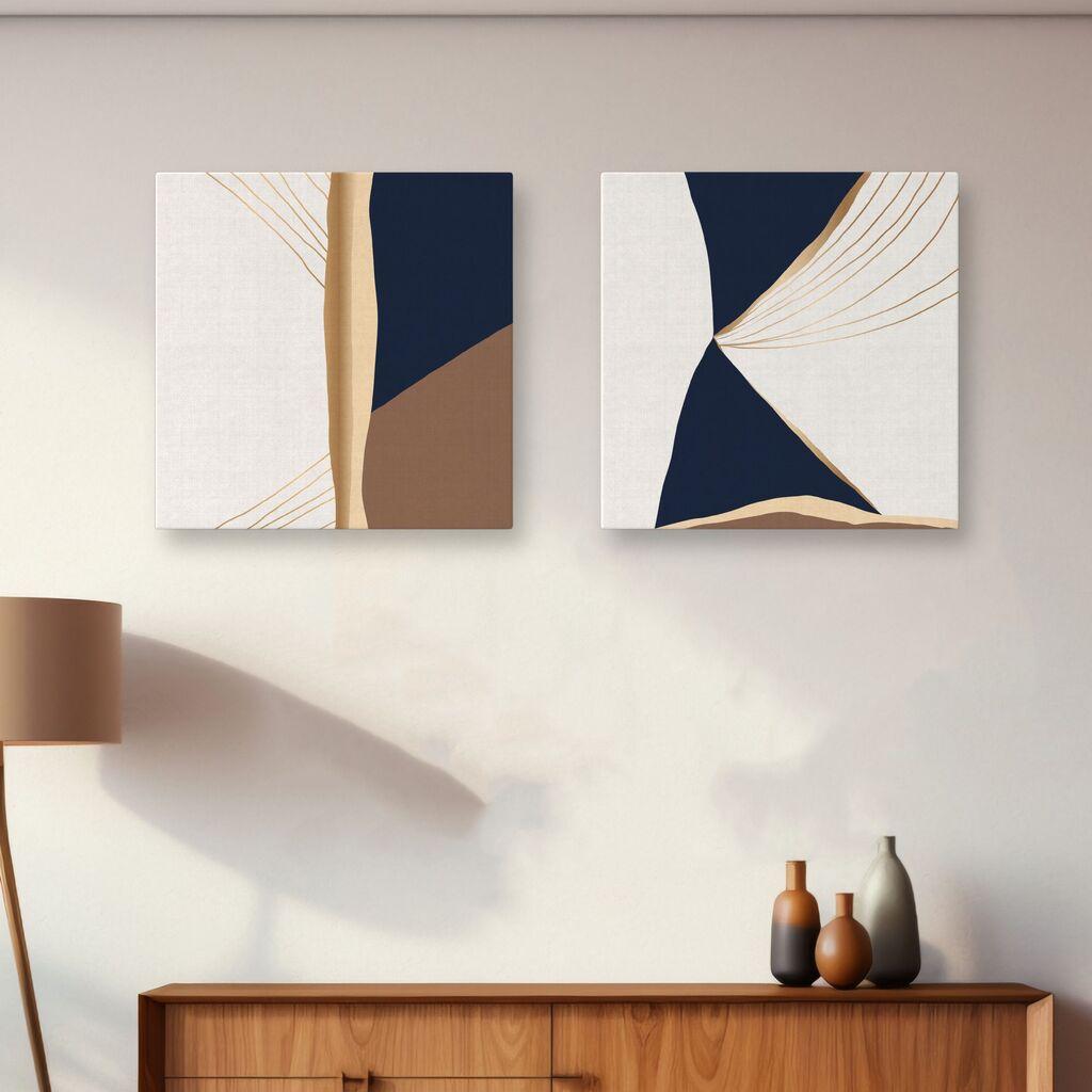 Zidna slika ASR_CNVS25-2, 40x40cm, 2 dijela