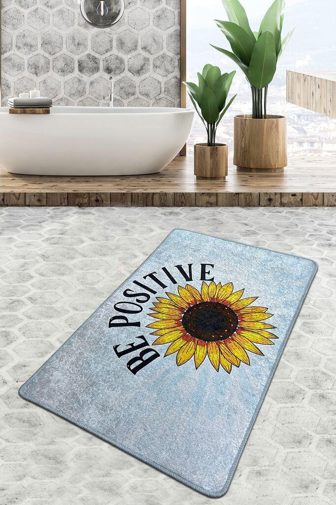 L'Essentiel Maison Be Positive prostirka za kupatilo, 80x100cm, šarena