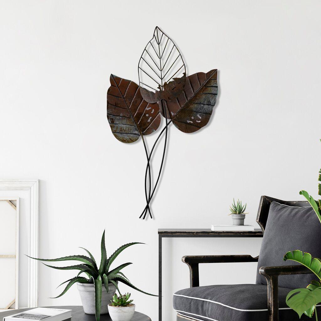 Wallity Zidna dekoracija Fall 3, 45x85 cm, Braon