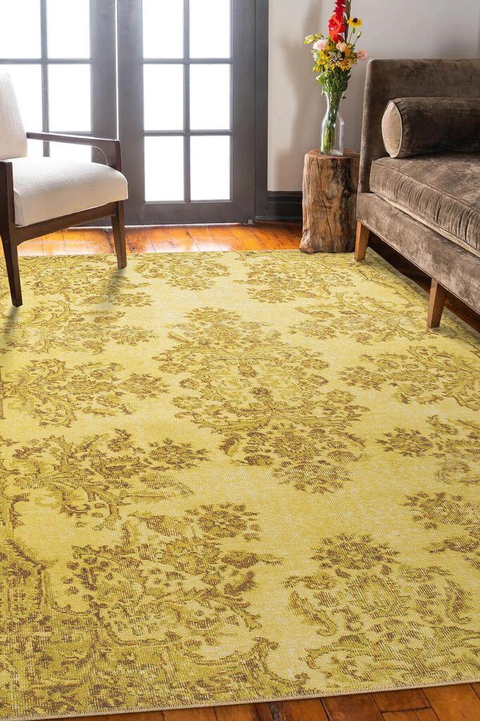 Conceptum Hypnose tepih Folk Chenille 40, 75x230cm, žuta