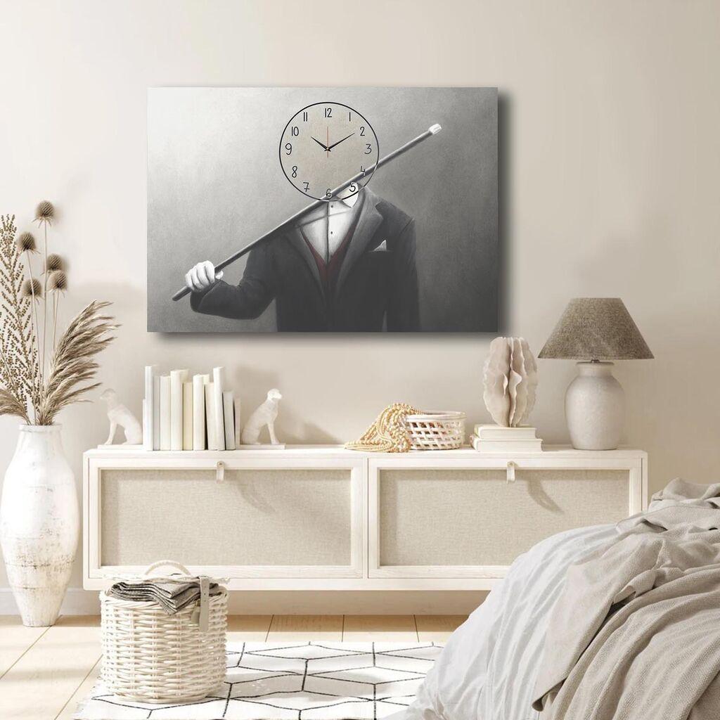 Zidni sat Wallity 70x100cm Šareni