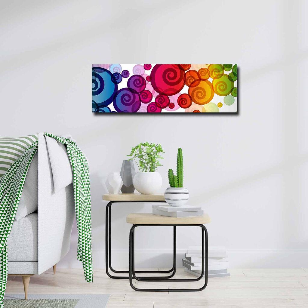 Wallity Slika na platnu 30x90cm
