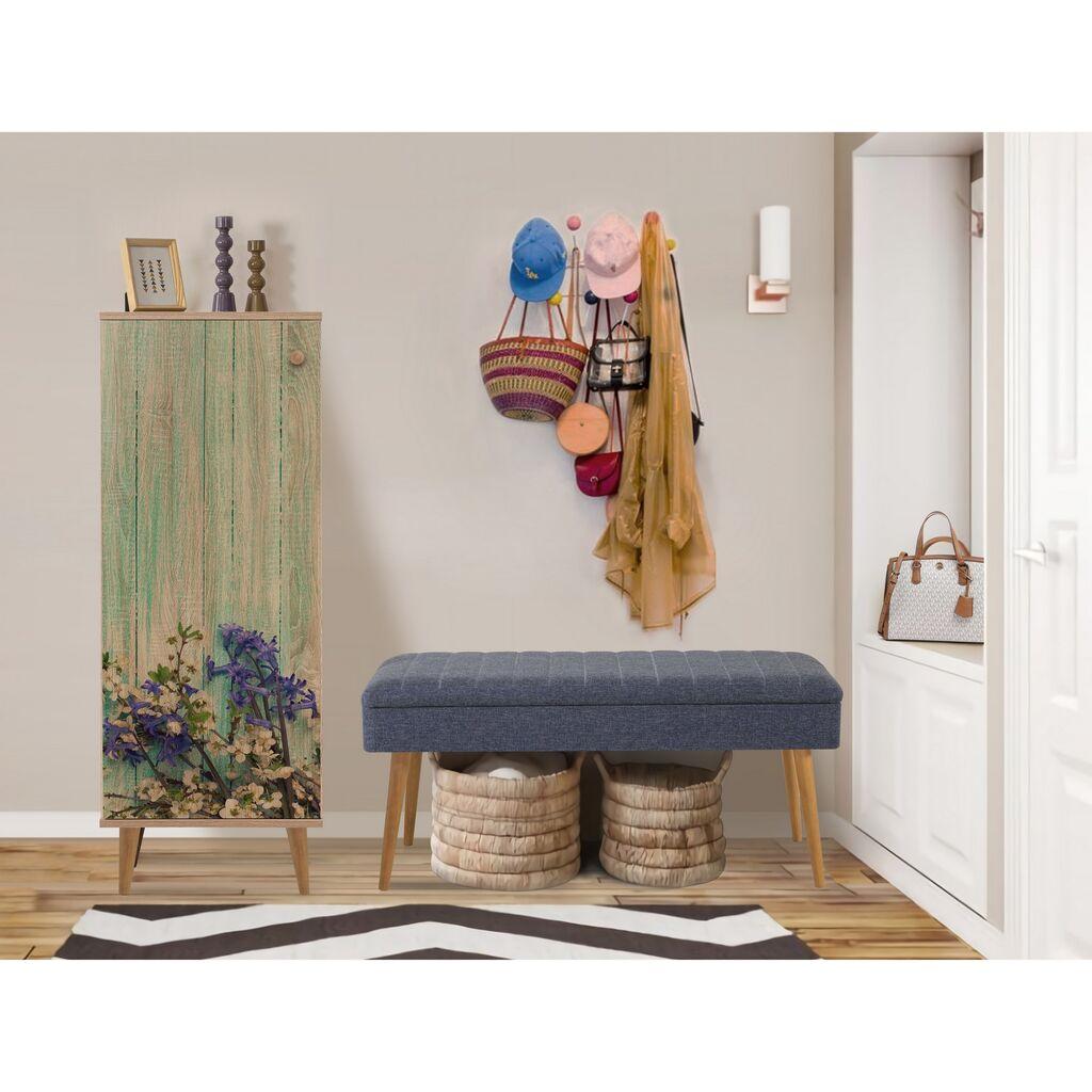 Hanah Home Set Namještaj za hodnik Filinta 727 1048, Plava