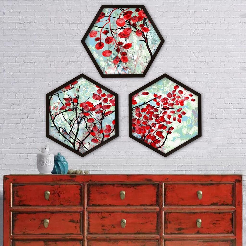 Wallity Uramljena slika 6GEN1085149895, 35x35 cm, 3 dela
