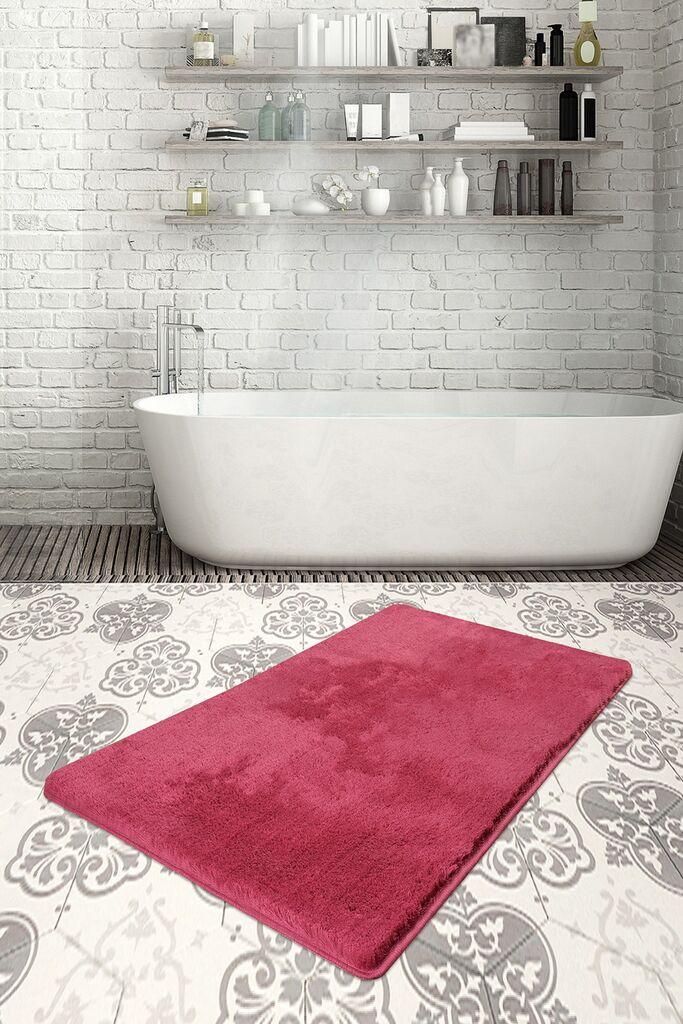 L'essentiel Maison Kupaonski tepih 80x140cm Bordeaux