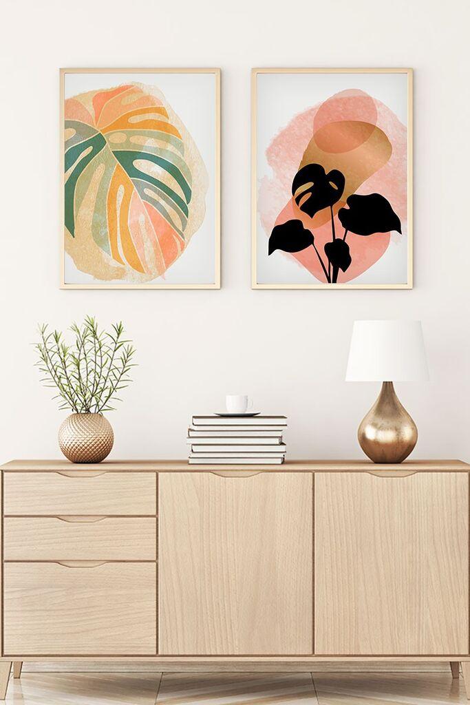 Wallity Uramljena slika Huhu66, 30x40 cm , 2 dela