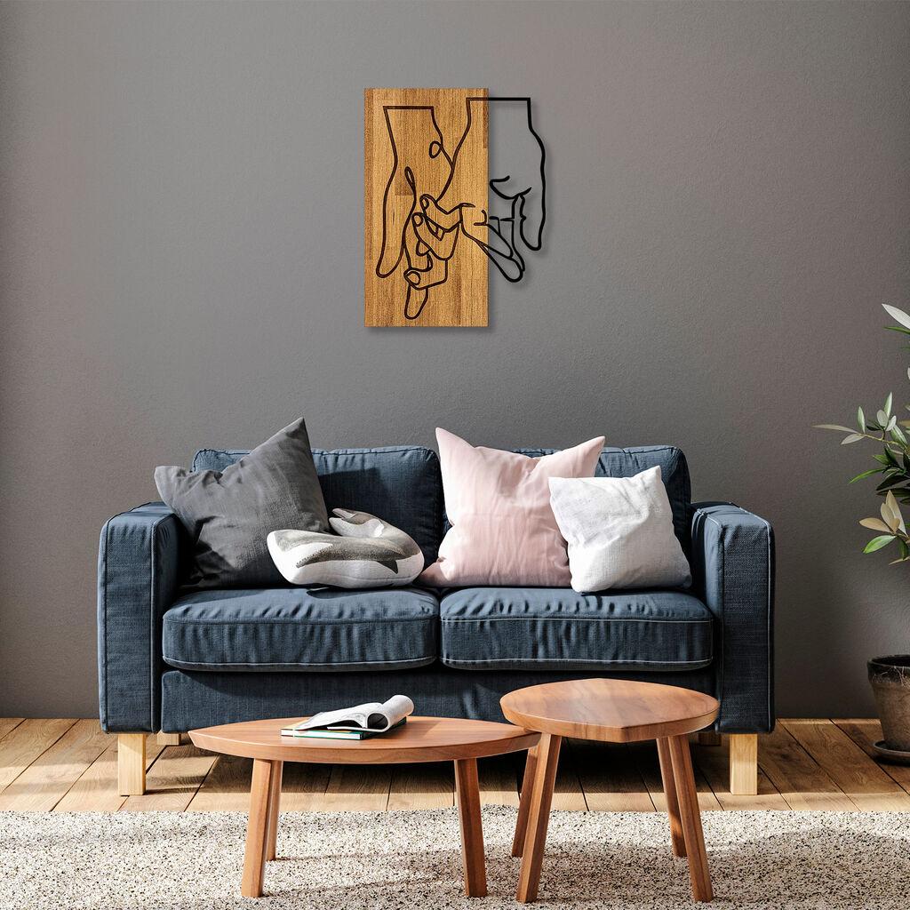 Wallity Zidna dekoracija MA-279, 45x58 cm, Smeđe boje