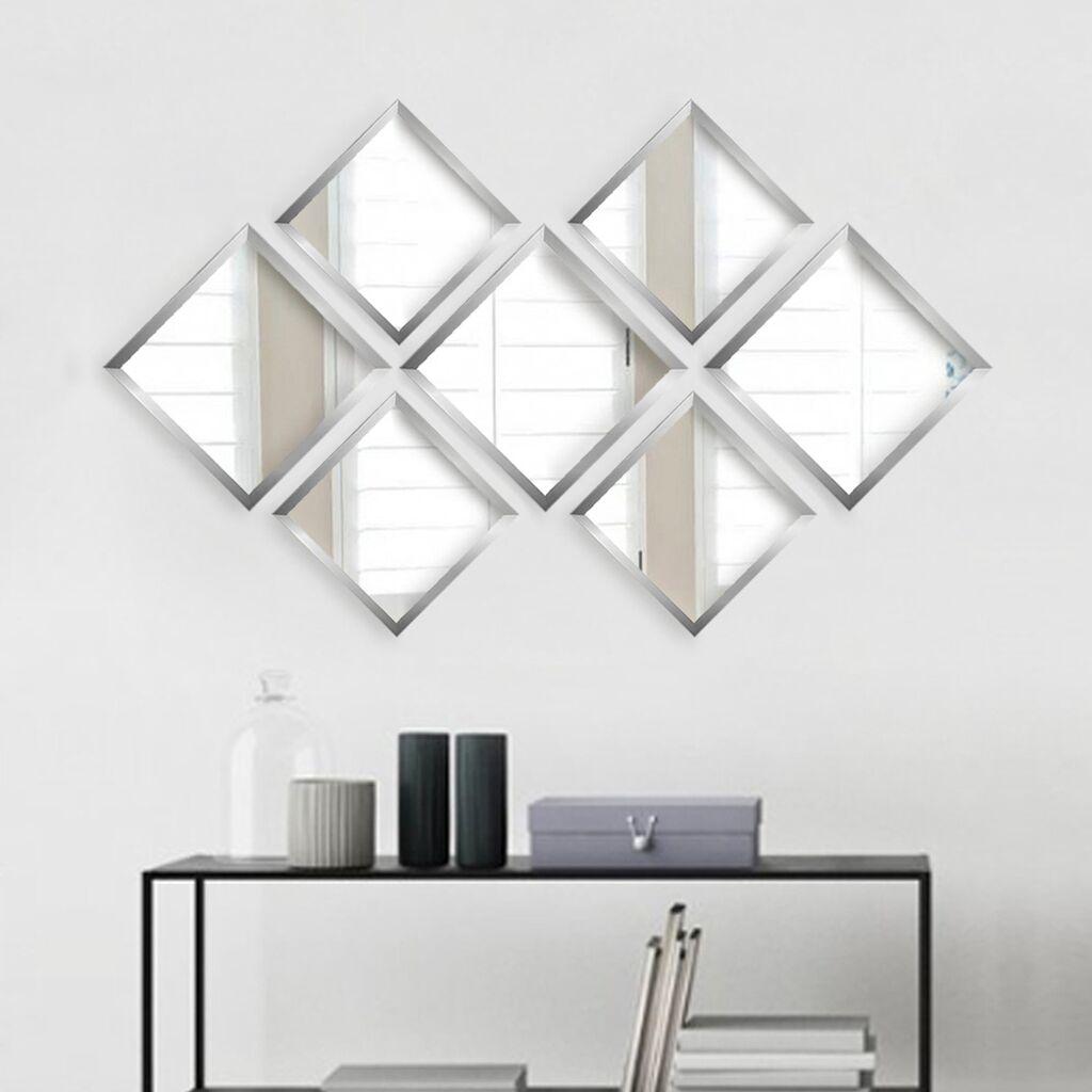 Wallity Set ogledala SETAYNA_048, 24x24cm