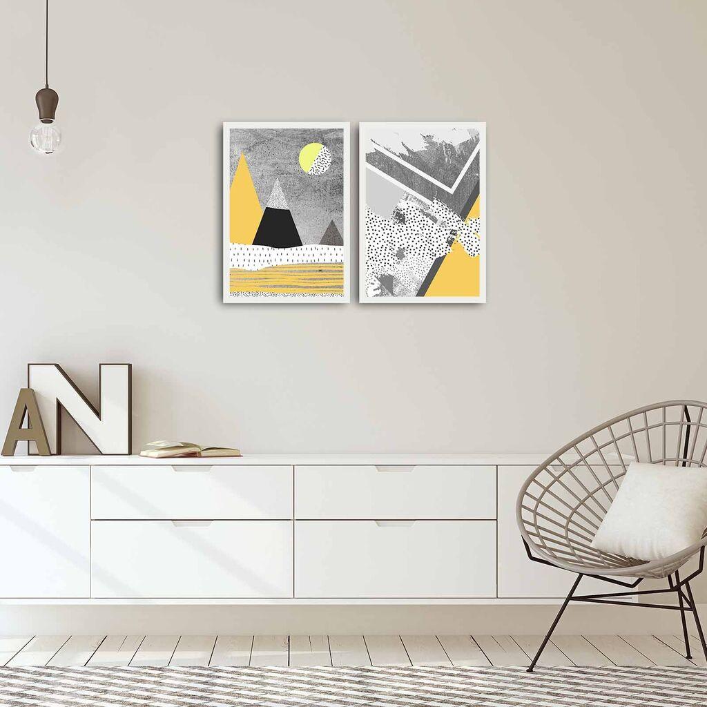 Wallity Slika 2PBCT-08, 2 dela, 72 x 50 cm