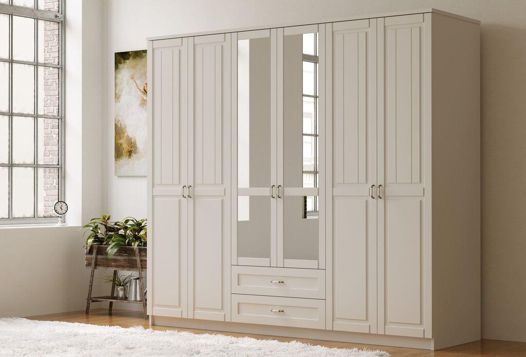 Hanah Home Ormar Rb-122-01, 210x210x52 cm, Bijela