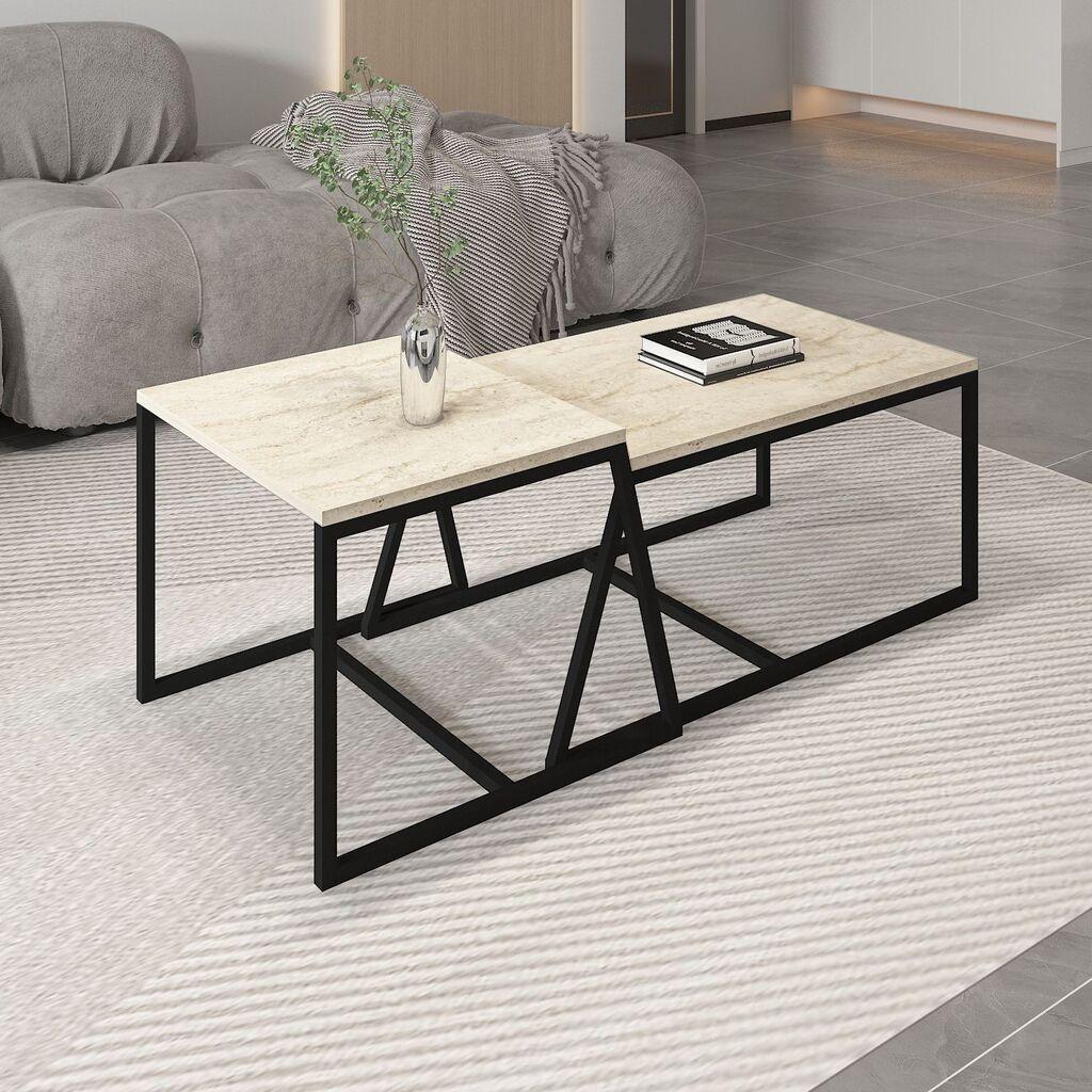 Hanah Home Club set stolova Minimal 2 dijela, bež