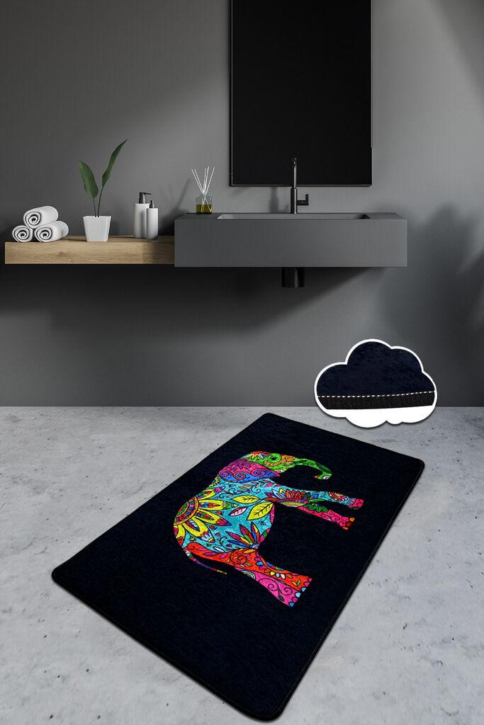 L'essentiel Maison Otirač za kupatilo Olifant, 70x120cm, crni