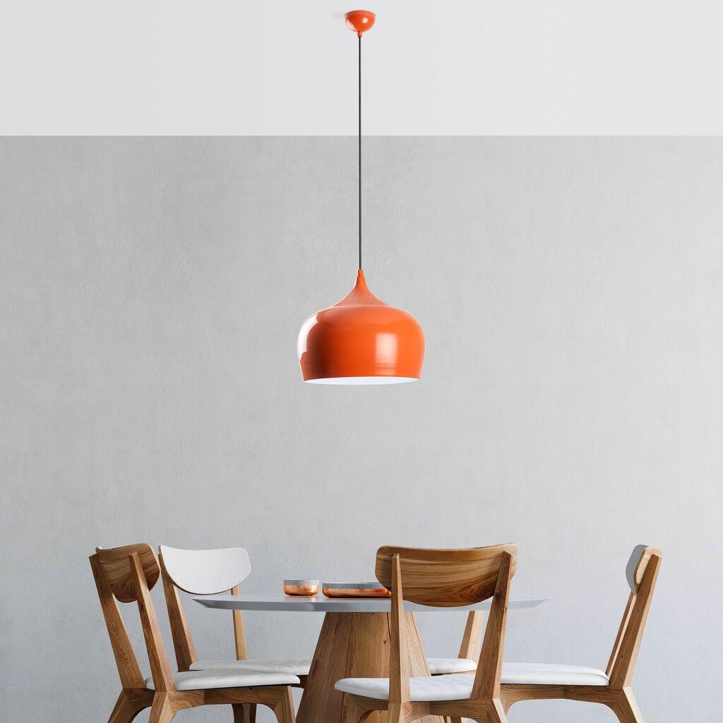 Opviq Luster Patine, 36-125cm, O28 cm, narandžasta
