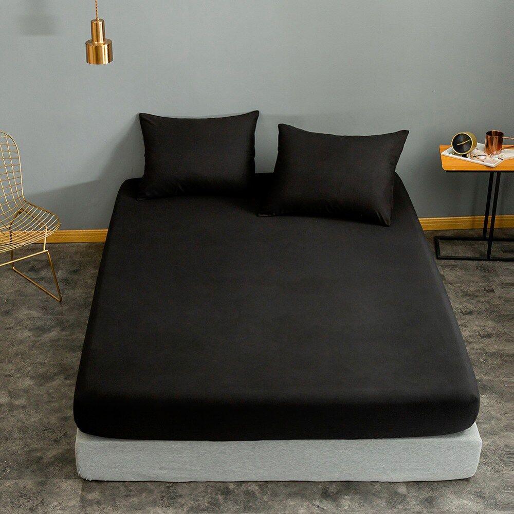 L'essentiel Maison Duzboy set posteljine, 100x220 cm, crna