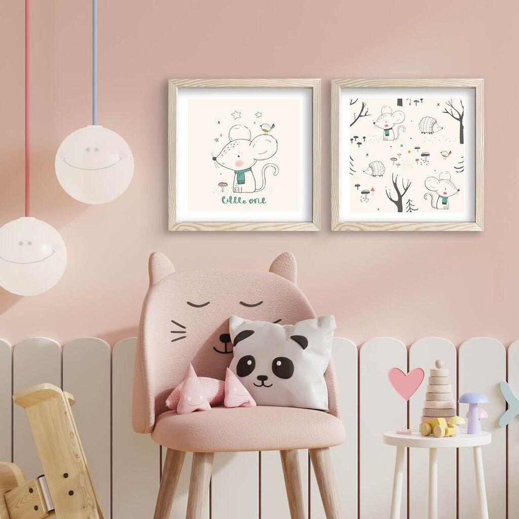 Wallity Slika 2P3333KCT-004, 2 dela, 33 x 68 cm