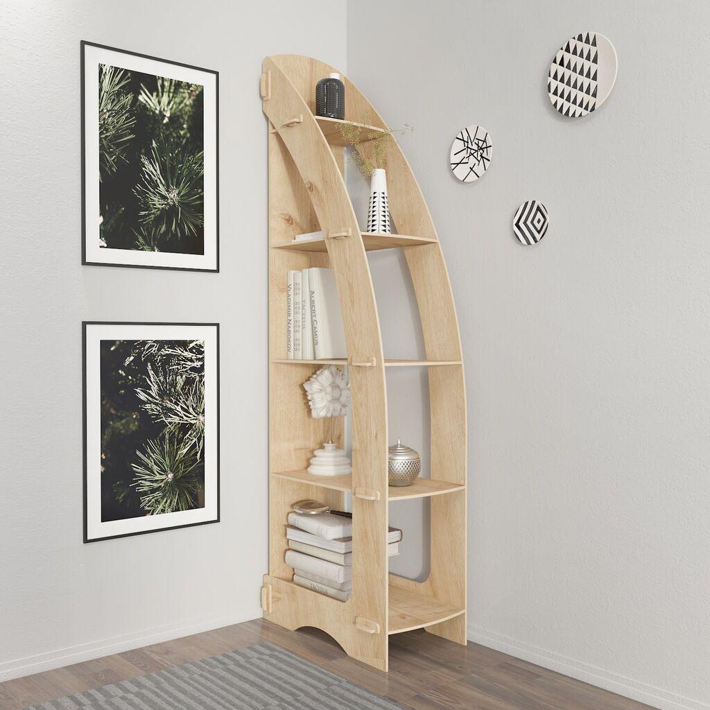 Hanah Home Orsa kućna polica, 58x180x31,6 cm, bež