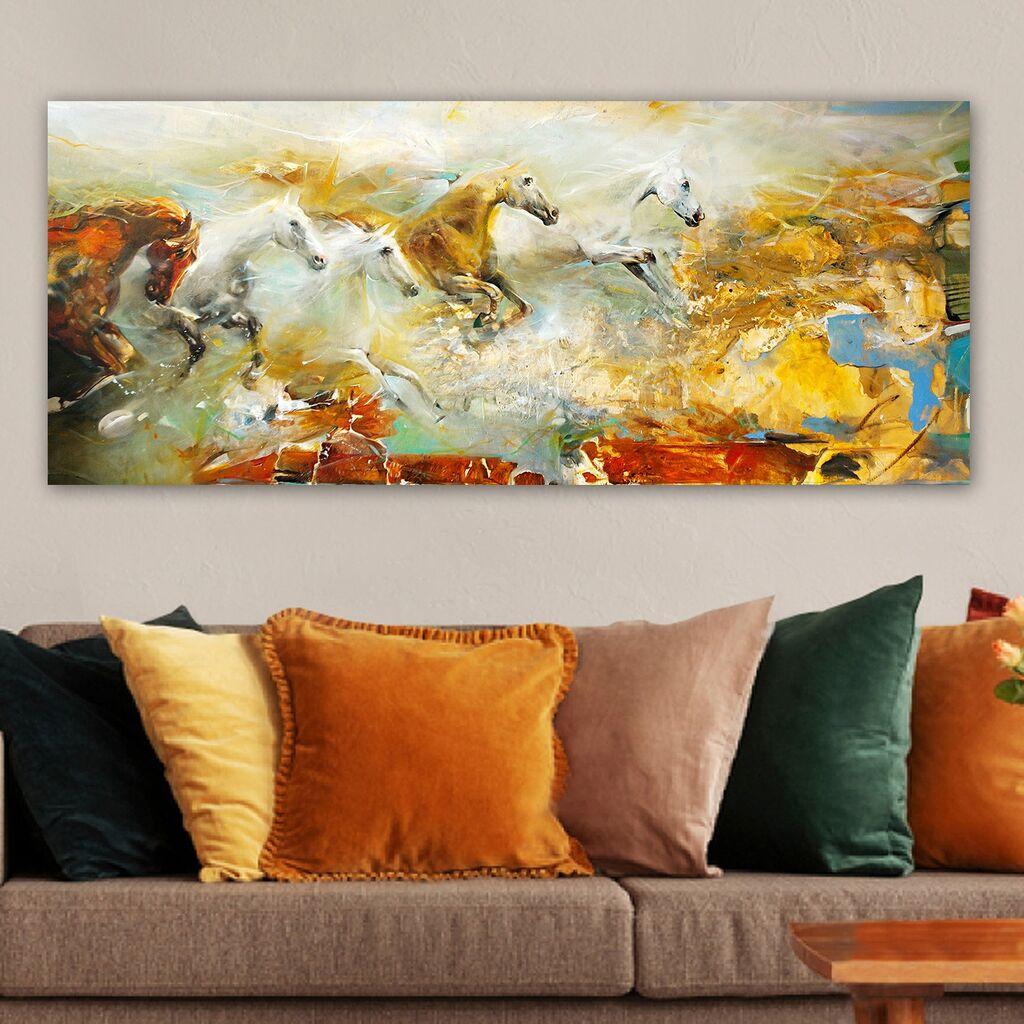 Wallity Slika na platnu 50x120cm