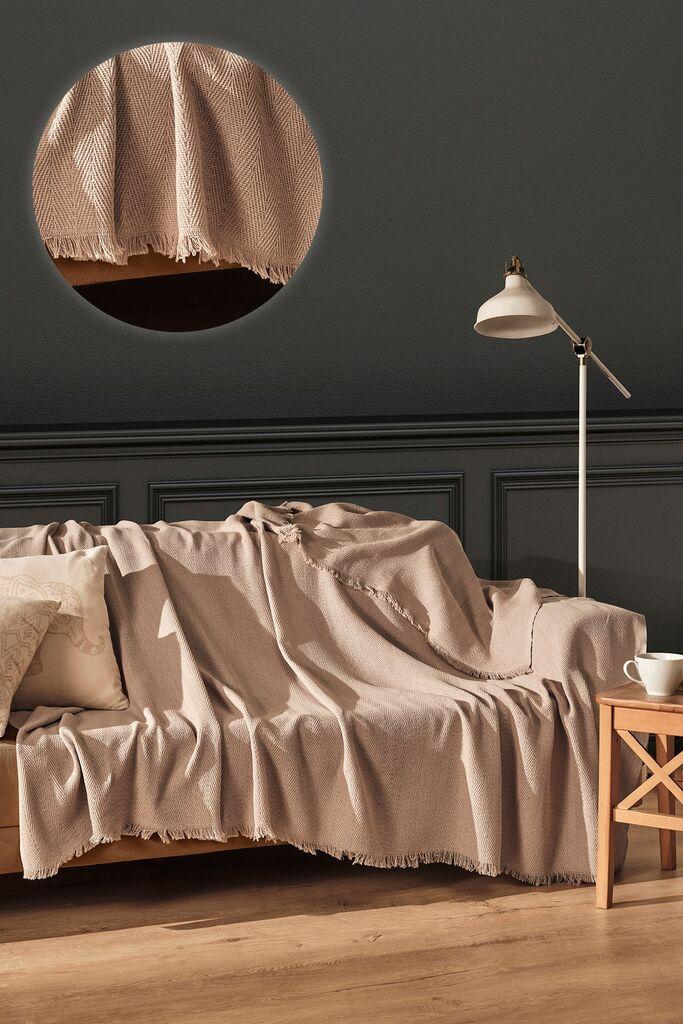 L'essentiel Maison Prekrivač Merlin, 170x205cm, 280 gr/m², krem