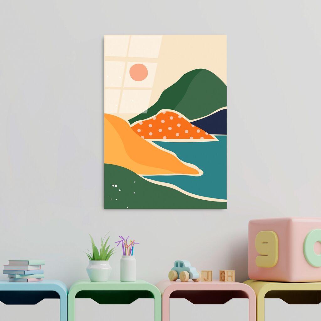 Wallity Slika od kaljenog stakla 45x65cm