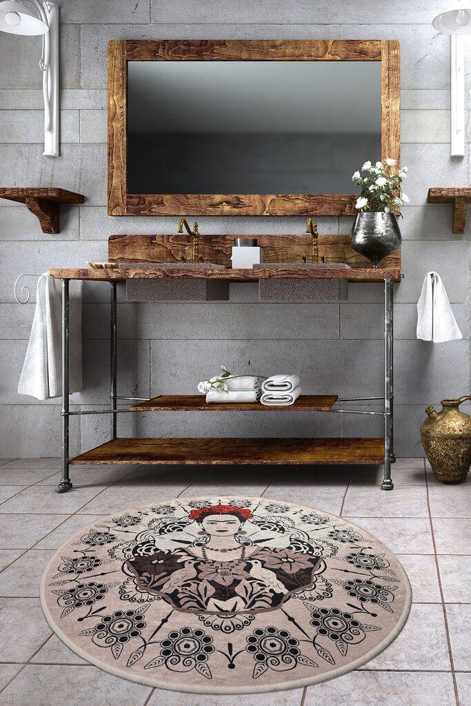 L'essentiel Maison Frida prostirka za kupatilo, 100cm, bež