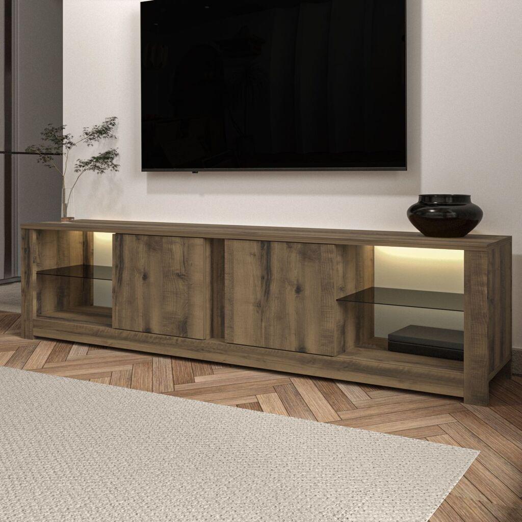 Hanah Home TV ormarić Aydos, 180x45x35 cm, Hrast