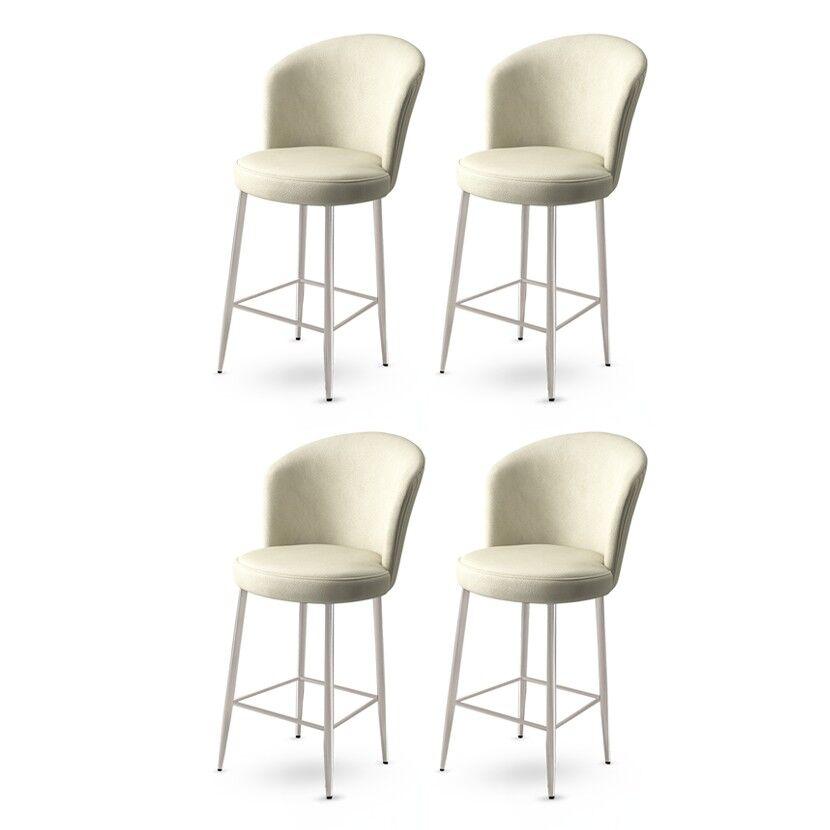 Hanah Home set barskih stolica Fora, 4 dijela, krem