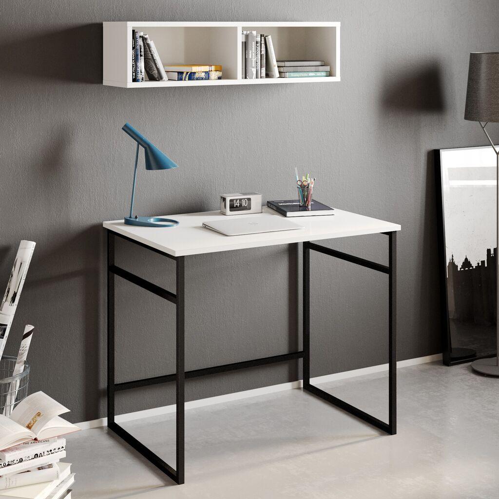 Hanah Home Radni sto Gama, 90x75x60 cm, Bijeli