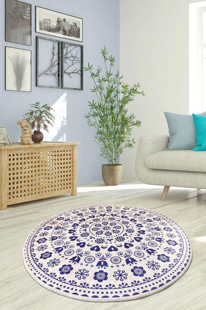 Conceptum Hypnose Carpet Venice, H100 cm, plavo-bijeli