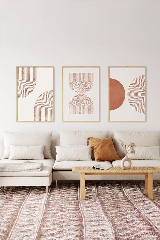 Wallity Slika 3Dartsoho20, 3 dela, 33 x 48 cm
