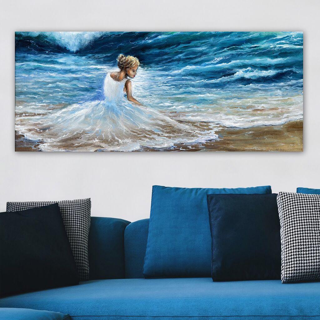 Wallity Slika na platnu 50x120cm