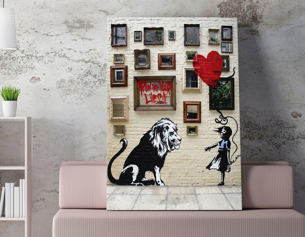 Wallity Slika na platnu 70x100cm