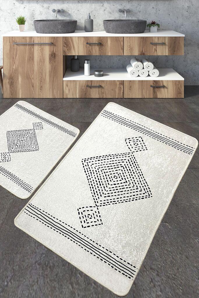 L'essentiel Maison Set od 2 kupaonska tepiha Šarene