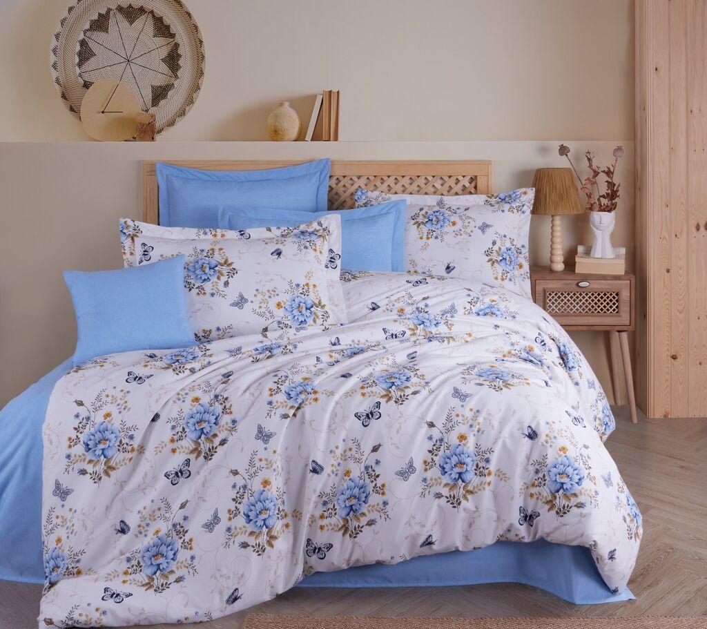 L'essentiel Maison set posteljine Aylin, 160x220cm, bijela